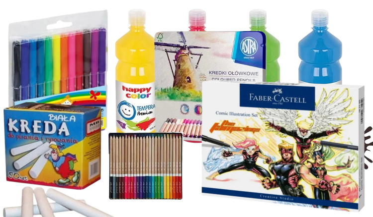 Idealny prezent na Dzień Dziecka? Kreatywne artykuły do malowania